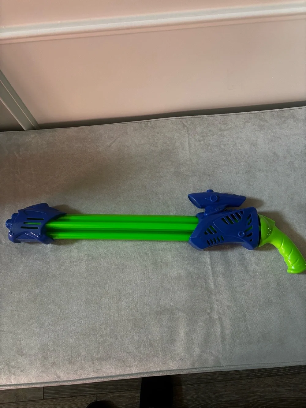 Blue & Green Water Blaster Toy - Kids Outdoor Splash Shooter